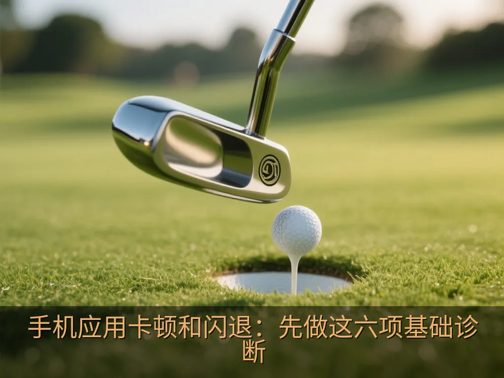 手机应用卡顿和闪退：先做这六项基础诊断