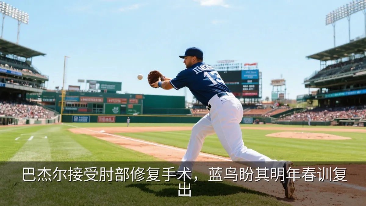 巴杰尔接受肘部修复手术，蓝鸟盼其明年春训复出